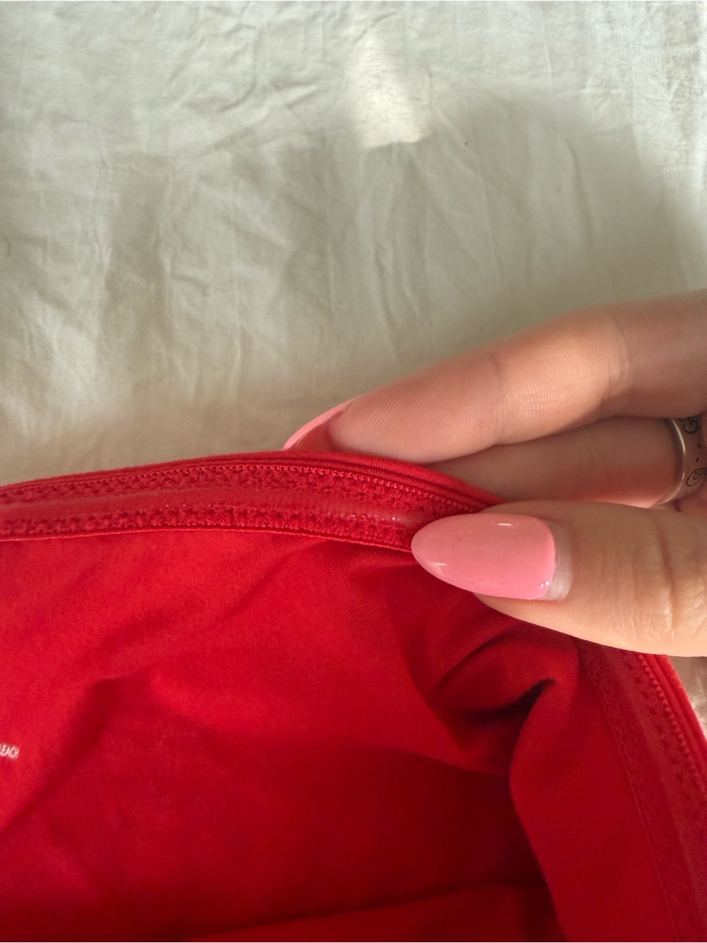 Amazon Red Halter Tank - Picture 3 of 3
